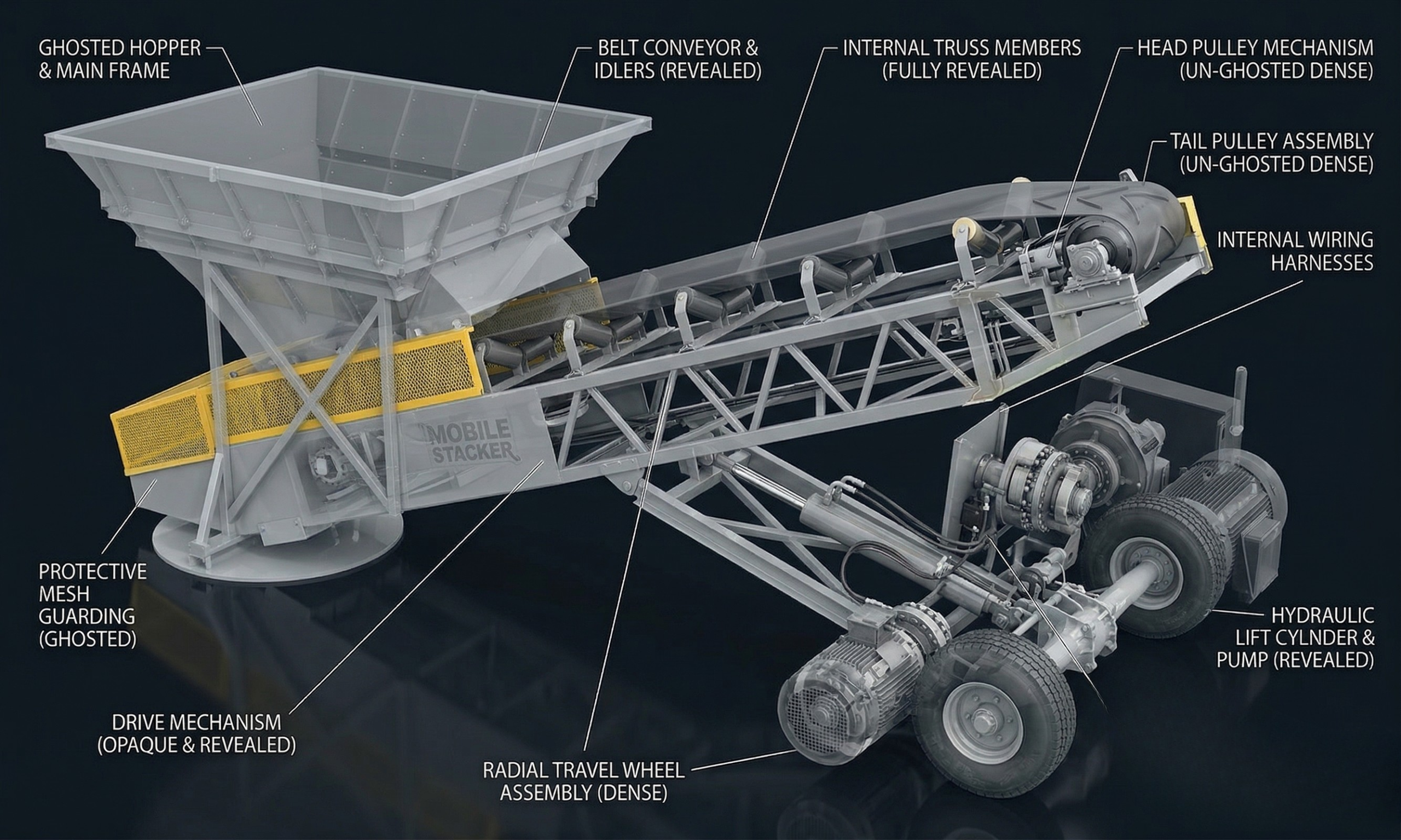 Aggregate Conveyor Belt