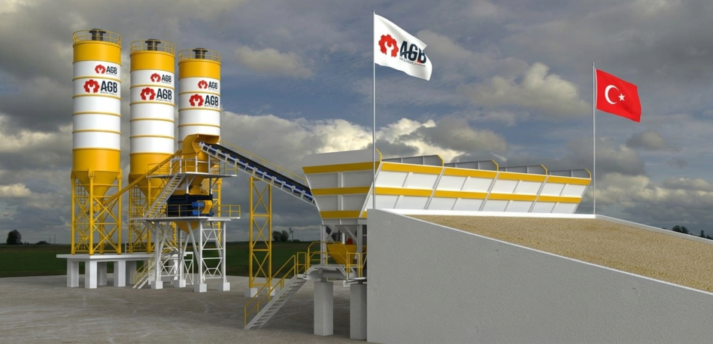 BS200 Stationary Concrete Batching Plant